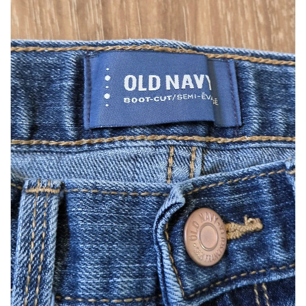 Old Navy Bootcut Jeans Youth Size 7 Regular Blue
